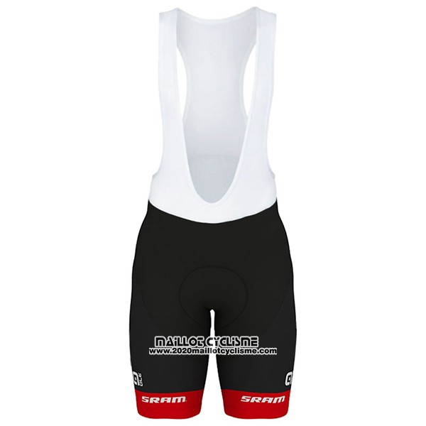 2017 Maillot Ciclismo Axeon Hagens Berman Blanc et Noir Manches Courtes et Cuissard